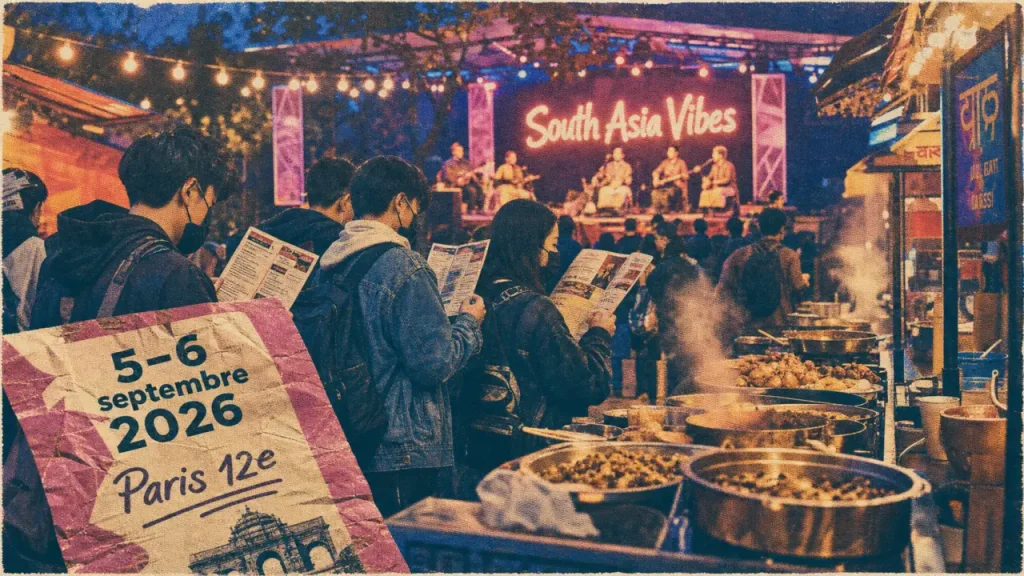 Asian Street Food Festival 2025 reporté, Paris 2026 : file foodcourt et flyer 5–6 septembre 2026
