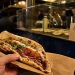 Nanwich minute bollynan street food indienne à Montorgueil, option vegan