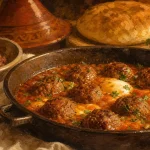 Recette kefta marocaine : keftas dorées et sauce tomate à la poêle