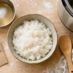 Riz sushi autocuiseur : riz rond et vinaigre de riz, 300 g pour 350 ml
