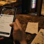Street Bangkok Issy-les-Moulineaux : page livraison sur smartphone, retrait et cuisine thaï