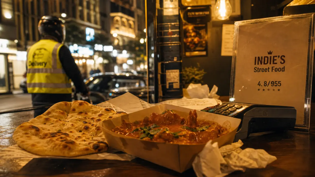 Indie’s street food à Athis-Mons : comptoir, naan, note avis clients 4.8/5.
