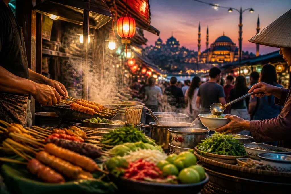 Street food pas chère : Bangkok, Hanoï, Mexico…