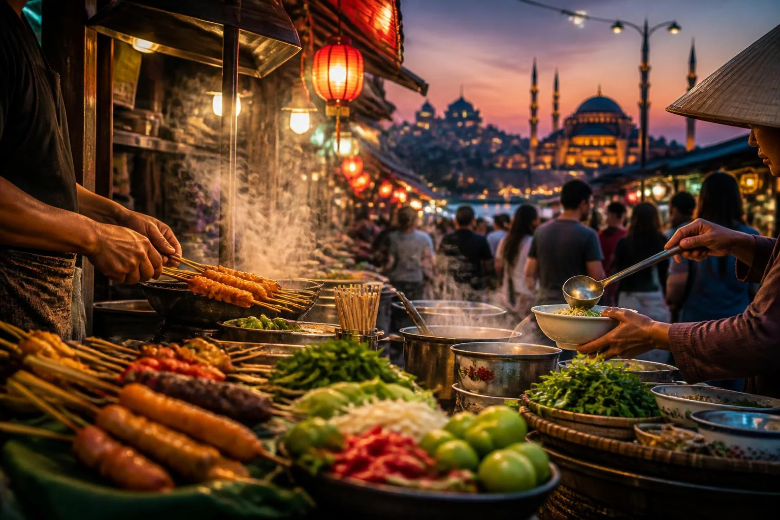 Street food pas chère : Bangkok, Hanoï, Mexico…
