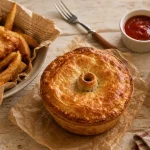 Plat australien : meat pie australienne dorée