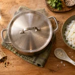 Cuisson du riz jasmin en casserole, 12 à 15 minutes à couvert