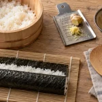 Ustensile cuisine japonais pour makis, riz et sauces