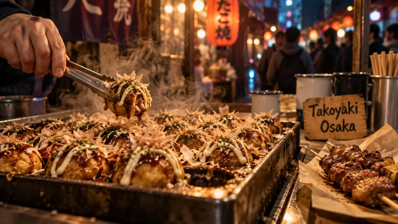 Food japan street : takoyaki d’Osaka, yatai et yakitori au comptoir